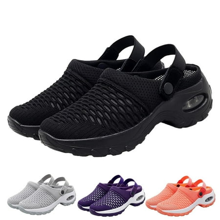 

Walking Sandals for Women Walking Sneakers Elastic Sole Slippers