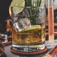 thumbnail image 4 of Greenline Goods Whiskey Glasses - 10 oz Tumbler Science of Whisky Glass - Etched with Whiskey Chemistry Molecules | Old Fashioned Rocks Glassware, 4 of 7