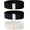B-black + Dark Blue + White, variant on 3 Pack Stretchy Belts for Women Elastic Adjustable Ladies Belt with Buckle for Dresses