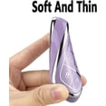 thumbnail image 4 of Key Fob Cover Compatible with Jeep Grand Cherokee Compass Cherokee Renegade Keychain Case Holder Protector,Purple-single Set, 4 of 6