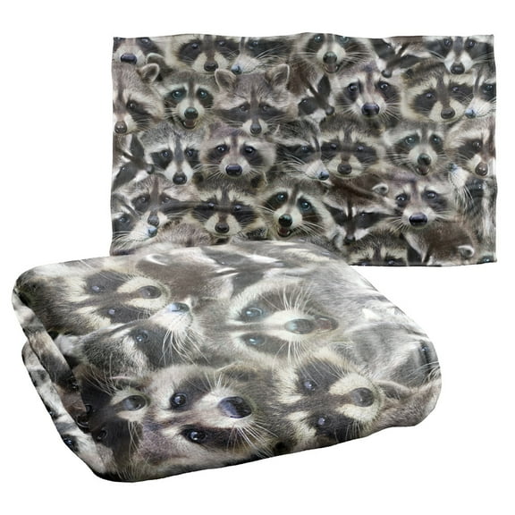 Racoons Silky Touch Super Soft Throw Blanket 36" x 58"