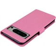 thumbnail image 4 of for Google Pixel 8 Pro Wallet Case for Women, Glitter Bling Diamond PU Leather Folio Cover with Card Slot & Wrist Strap Phone Case for Google Pixel 8 Pro Owl Pink, 4 of 18