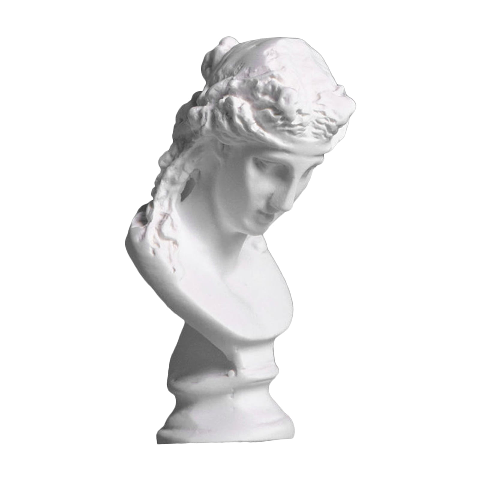 Greek Mythology Figurine Plaster Bust Statue Famous Sculpture Gypsum Portraits 