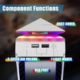 thumbnail image 5 of Prociv Upgraded Upper RGB Cooling Fan for PS5, Top Cooling System Cooler Fan with RGB Light, 3 Speed Adjustable Fan, Dual USB 2.0 Port for PS5 Console - White, 5 of 7