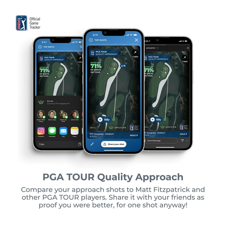 Arccos Golf Smart Sensors: Automatic Golf Tracking System with