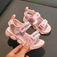 thumbnail image 7 of CAICJ98 Girl's Sandals Kids Hiking Sandals Adjustable Straps Open Toe Sport Sandals Toddler Summer Sports Outdoor Shoes (Toddler/Little Kid/Big Kid),11, 7 of 7
