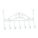 thumbnail image 2 of Perchero de pared con ganchos para abrigos y batas. Ideal para el dormitorio. Blanco, 2 of 7