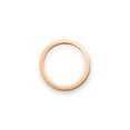 thumbnail image 2 of 14k Rose-Gold 3mm Satin Tapered Band - Size 8, 2 of 2