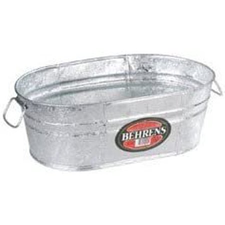 Behrens Tub 2 Gal Oval Galvanized