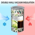 thumbnail image 2 of 20oz Coffee Tumblers Green and Red Christmas Holly Pattern Stainless Steel Vacuum Insulated Travel Tumbler Coffee Cups Mug with Lid and Straw with Cleaning Brush for Cold & Hot Drinks, 2 of 5