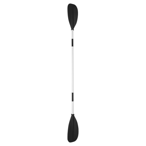 Ozark Trail Black Aluminum and Plastic Adjustable 2-Piece Kayak Paddles, 90"