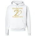 thumbnail image 2 of Inktastic 20th Anniversary Keepsake 20 Years Together Adult Hoodie Sweatshirt, 2 of 4