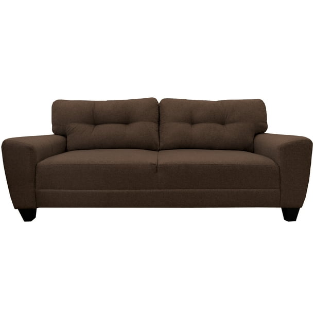 Sofa El Bazar Store Sidney Lino Chocolate 3 plazas, Modular, Moderno, Sala