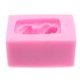 thumbnail image 1 of EeaseMX Molde de fondant para bebé durmiendo, hecho a mano, para jabón, para hornear pasteles, decoración (rosa), 1 of 7