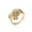 Leopard10690, variant on Leopard Zircon Open Ring Gold Plated Copper Brass Adjustable Dainty Fashion Jewelry For Women For Simple Style