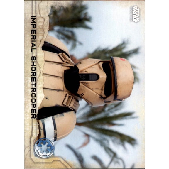 Collectible 2016 Star Wars Rogue One Series One #41 Imperial Shoretrooper Official Trading Card