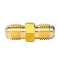 thumbnail image 3 of Breezliy Conector macho de 14.0 in x 14.0 in macho de 14.0 in, adaptador de gas, unión de tubo de latón, acoplador de tubería (3 unidades), 3 of 5