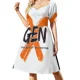 thumbnail image 3 of Vestido de helado de fresa, vestido de fiesta de lujo para mujer, vestido de mujer, vestidos de mujer, vestidos con mangas largas, 3 of 7