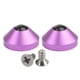 thumbnail image 2 of Pies de mecánico de 2 piezas de metal de 22 mm con tornillos, accesorios profesionales Púrpura Yotijar Pies de teclado, 2 of 10