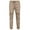 Khaki, variant on J. METHOD Men’s Jogger Pants Casual Moto Biker Zipper Slim Fit French Terry Fleece Tapered Leg Elastic Waist NEMP20 Wheat M