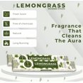 thumbnail image 6 of Lemongrass Incense Sticks for Backyard Patio - Total 120 Insence-Sticks - 6 Packs of 20 Insense - Inciensos - Inscents - Natural Non Toxic Ingredients - Incents - Incence - Inscense - Insents, 6 of 8