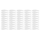 thumbnail image 2 of Espátula Cosmética, Mantenga Los Dedos Limpios, Cuchara De Crema Facial Con Forma Curva, 50 Piezas, Portátil Para Crema De Ojos, 2 of 7
