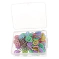 thumbnail image 1 of Guardoinrt 100 Pcs Boutons Épingles à Tête Épingles à Coudre pour Artisanat Style A 1Set, 1 of 6
