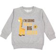 thumbnail image 2 of Inktastic I'm Going to Be a Big Sister Giraffe Toddler Sweatshirt, 2 of 4