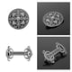 thumbnail image 1 of 2 Unids / Set Retro Medieval Símbolo Broche Capa para proteger Joyería Hebilla Pin Hugo Broche de joyería vikinga, 1 of 9
