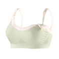 thumbnail image 2 of Vhkiploaz Seamless Bralette Bra For Women'S Athletic Sport Yoga Bra Solid Color Full Coverage Wireless Bra With Lace Adjustable Shoulder Straps Everyday Bra, 2 of 9
