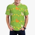 thumbnail image 5 of Wukai Funny Chicken Men’s Polo Shirts,Quick-Dry Athletic Shirt,Classic Fit Shirts-4X-Large, 5 of 8