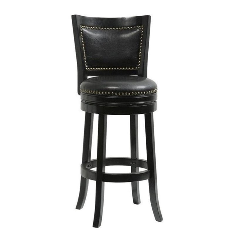 mossoro swivel leather counter stool