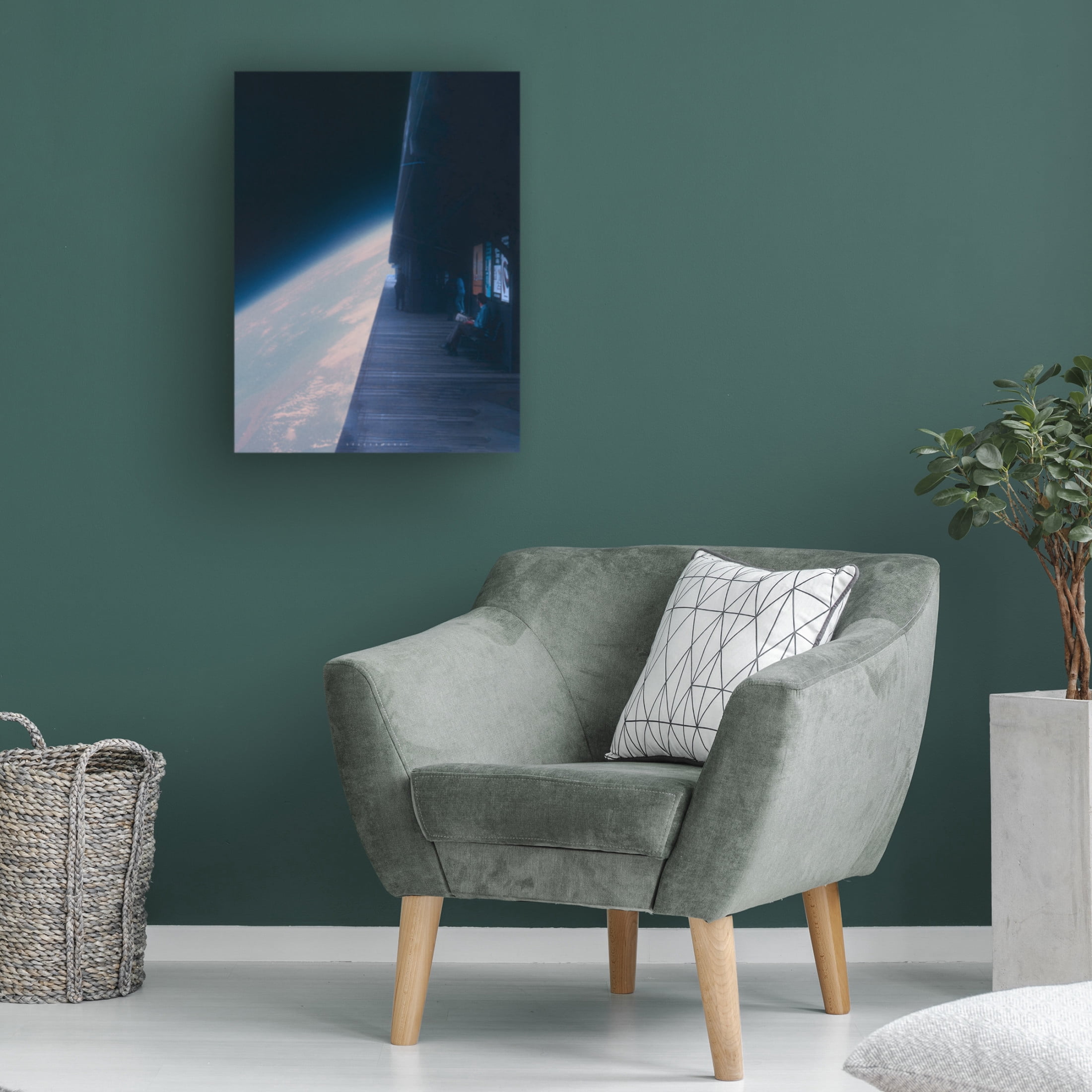 Trademark Fine Art spacerocket art 597 Canvas Wall Art
