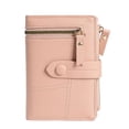 thumbnail image 3 of Monedero de mujer de piel sintética con cremallera corta, monedero, cartera para mujer, bolsa de almacenamiento, 3 of 4