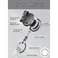 thumbnail image 4 of Llavero Retráctil, Yoyo para Gafete con Clip de Metal, Clip Retráctil para Tarjetas de Identificación, Carrete retráctil con Cable, Porta Llaves retractil Redondo, 4 of 4