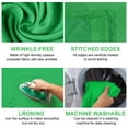 thumbnail image 3 of WEIJIEMING Telón de Fondo Plegable de 7 ft x 10 ft de Poliéster con Teclas Cromáticas, Tela de Fondo Verde X1, 3 of 10