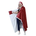 thumbnail image 2 of Catalonia Wearable TV Blanket with Sleeves Arms Warm Micro Plush Sherpa Fleece for Adult Large Wrap Throw Robe 72 x 55”, 2 of 7