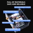 thumbnail image 3 of 50A 12V/24V Smart Battery Charger Engine Starter & Maintainer for Cars Trucks RVs Marine with Automatic Charging LED Indicator Over Temperature Safety Reverse Connection, 3 of 7