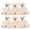 6Pcs-White, variant on Muiteiur Bulk Teddy Bear 15 Packs Small Teddy Bear Stuffed Animals for Baby Shower