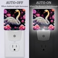 thumbnail image 2 of Swans LED Square Night Light - Modern and Stylish Plug-in Lamp for Bedside or Hallway - Energy Efficient and Soft Glow Indoor Lighting, 2 of 6