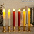 thumbnail image 3 of 10pairs/pack Dinner Table Home Decor Romantic Candle Holder For Living Room Base, 3 of 5