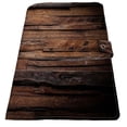 thumbnail image 2 of PKQWTM Dark Wood Texture Book Cover Book Protector Book Sleeve Book Pouch Book Bag 6x9 inch, 2 of 4