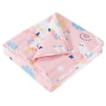 thumbnail image 1 of Manta pesada HOSUKKO, unicornio rosa, 1,4 kg, 90 x 120 cm, 3 libras, 1 of 5