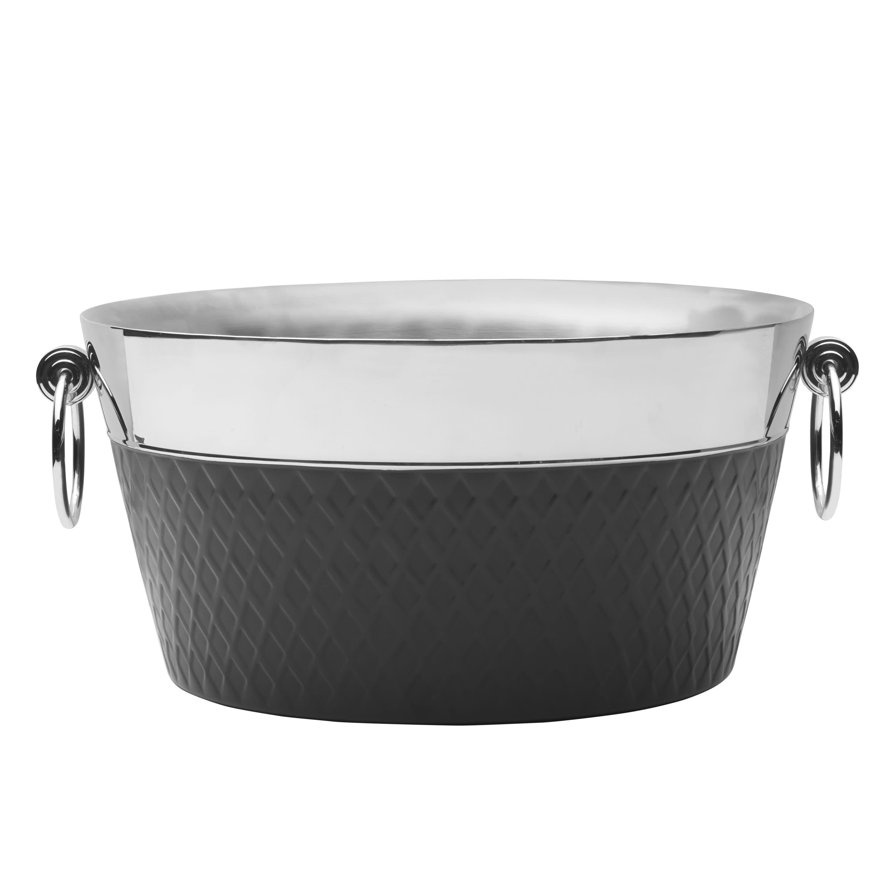 HOUDINI BLACK-SS LATTICE 12QT BEV TUB