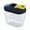 Blackish Green, variant on Basiess Airtight Food Storage Containers with Lids, Kitchen And Pantry Organizers for Dry Goods, Cereal, Pasta And Rice, Stackable Canisters, Leak Proof And Portable, 34Fl (1Pcs) Clear1