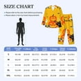 thumbnail image 4 of Kdxio Happy Halloween1 Men’s Pajama Set Pajamas For Men 2 Piece PJ Set with Men Pajama Pants and Long Sleeve T-Shirt Lounge Set-X-Large, 4 of 7