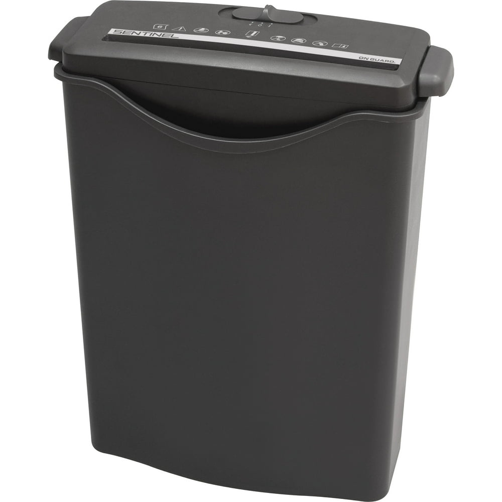 Sentinel FS60B 6 Sheet Stripcut Paper Shredder Fits Over Wastebasket