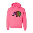 thumbnail image 1 of Unisex Elephant Hoodie Sweatshirt, 1 of 5