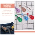 thumbnail image 4 of 8 Pcs Patchs de Guitare Instrument de Musique Appliqué Brodé pour Manteau Vêtements, 4 of 6