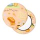 thumbnail image 2 of Balery Scandinavian Style Hygge Fundas de asiento para taburete de bar redondo de tela de terciopelo ajustables que protegen de arañazos y manchas para sillas de 14 a 17 pulgadas.-14 inch, 2 of 7